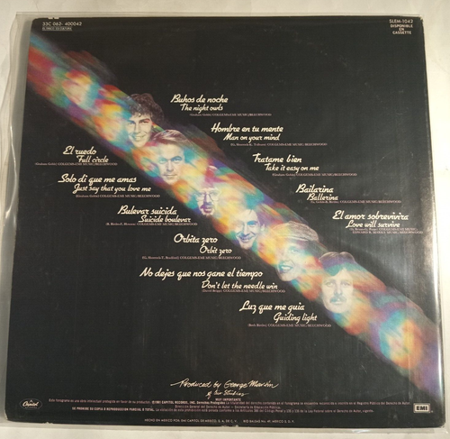LITTLE RIVER BAND - TIME EXPOSURE - 1981 MEXICAN LP TRANSLUCENT, CLASSIC ROCK - Bild 2 von 5