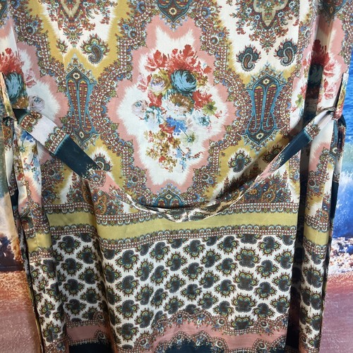 Avoca Anthology Dublin Fleur Printed Dress with Beaded Neckline. Size 3.#T - Picture 11 of 21