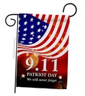 Remember 9/11 Garden Flag Patriot Day World Planet Peace Environment Awareness