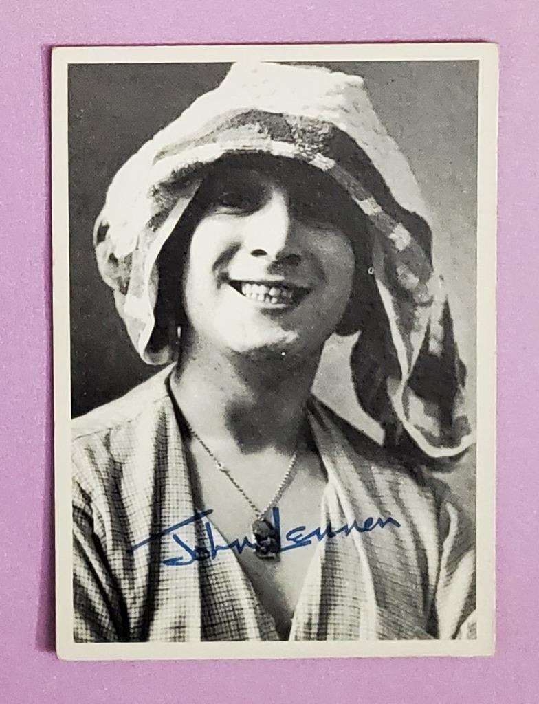 The Beatles US Original 1960's 2nd Series Topps B & W Card # 101 ORANGE BACK