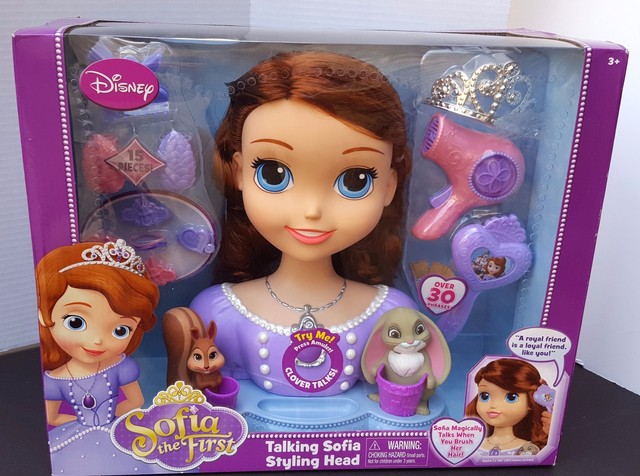 sofia the first styling head
