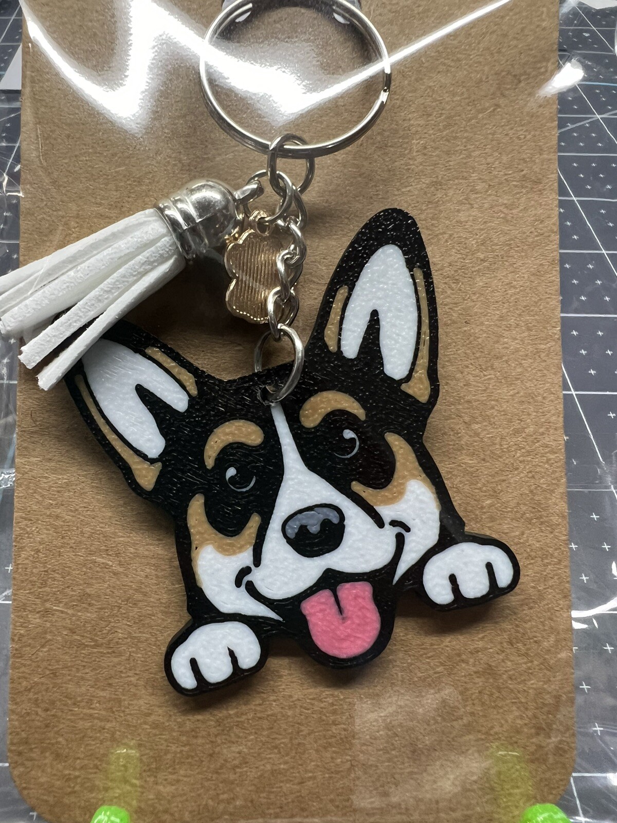 Corgi Keychain
