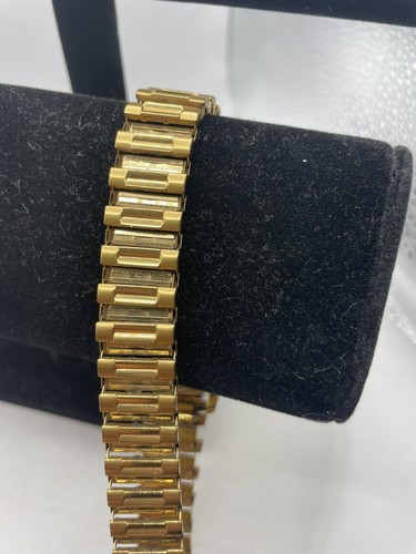 Goldton Bulova United States Navy Uhr mit Erweiterungsband BRANDNEU AKKU! - Bild 12 von 12