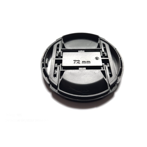 72mm Front Lens Cap Snap-on Cover for Canon Olympus Nikon - Super Clean - Picture 4 of 5
