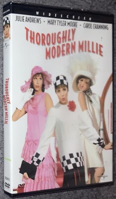 Thoroughly Modern Millie DVD Mary Tyler Moore Julie Andrews Carol Channing 1967