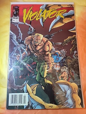 Violator #2 Rare Newsstand UPC Edition Alan Moore Bart Sears Spawn Image 1994