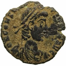 337 – 361 A.D. Roman Empire Constantius II AE3 Coin (MO1492-)