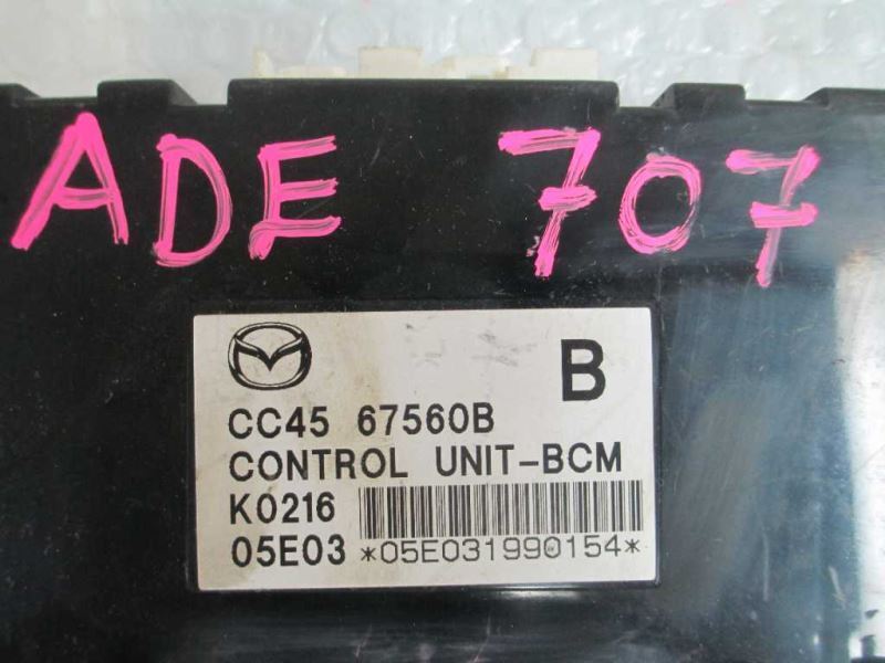 Body Control Module BCM Fits 06-07 MAZDA 5 CC45 67560B CC4567560B