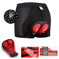 Men's Cycling Underwear Shorts Breathable 5D Padded Gel MTB Biking Shorts Pants