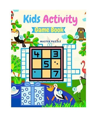 Kids Activity Game Book - Fun and Educational Brain Games, Activity Book Include