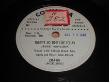 Jesse Ashlock - There's No Time Like Today / Still Water Runs The Deepest 78