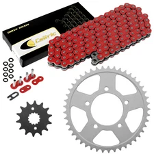 Red O-Ring Drive Chain & Sprockets Kit for Suzuki GSX600F Katana 600 1992-1997