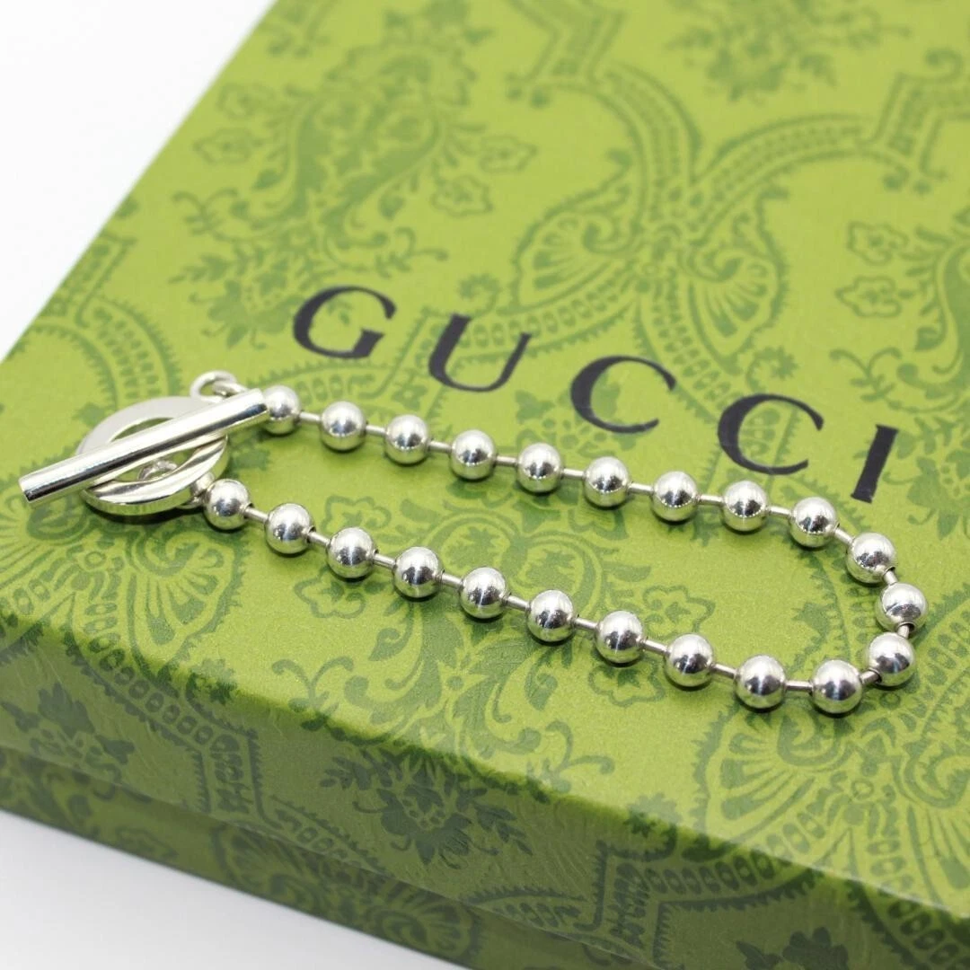 Bracciale catena sfere Gucci quasi come nuovo SV925 senza scatola