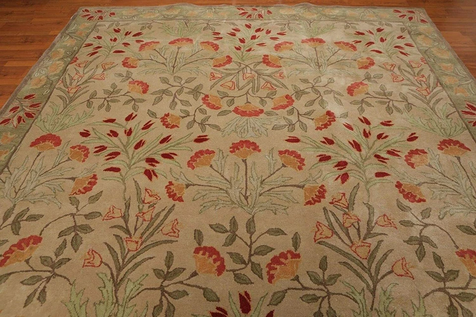 Alfombra de lana Pottery Barn Adeline | Alfombra hecha a mano | Venta de alfombras de diseñador Foto 3 de 4