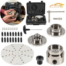 4-Inch Self-Centering Wood Lathe Chuck Set 4 Jaw for Nova, 1" x 8 TPI Thread