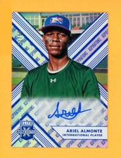 ARIEL ALMONTE 2018 Elite Extra Aspirations Blue Autograph AUTO Rookie SER # /50