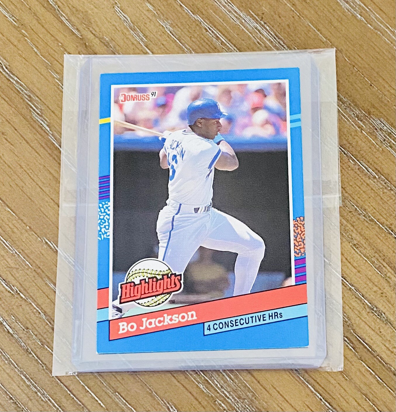 1991 Donruss Highlights Bo Jackson #BC-10 Baseball Card Error 🌟Nice | eBay