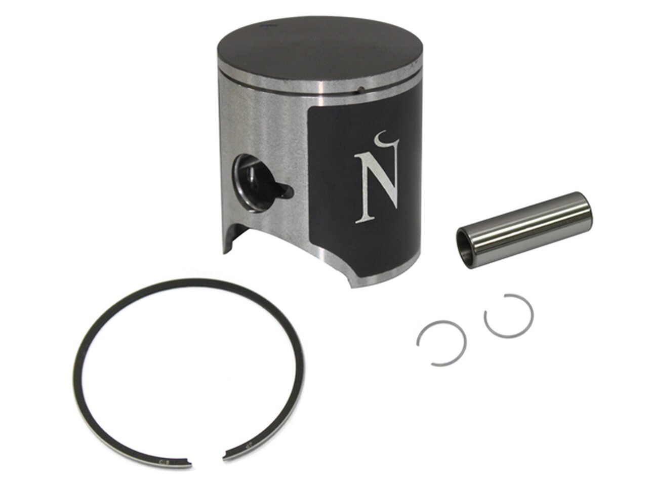 Piston RM 80 Suzuki segment NX-30080R de 47.43mm pour cylindre moto cross 1991-2001