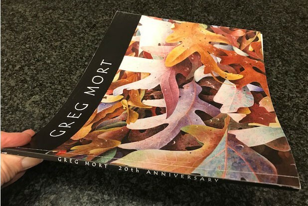 GREG MORT 20th Anniversary Exhibition Book Autographed by the