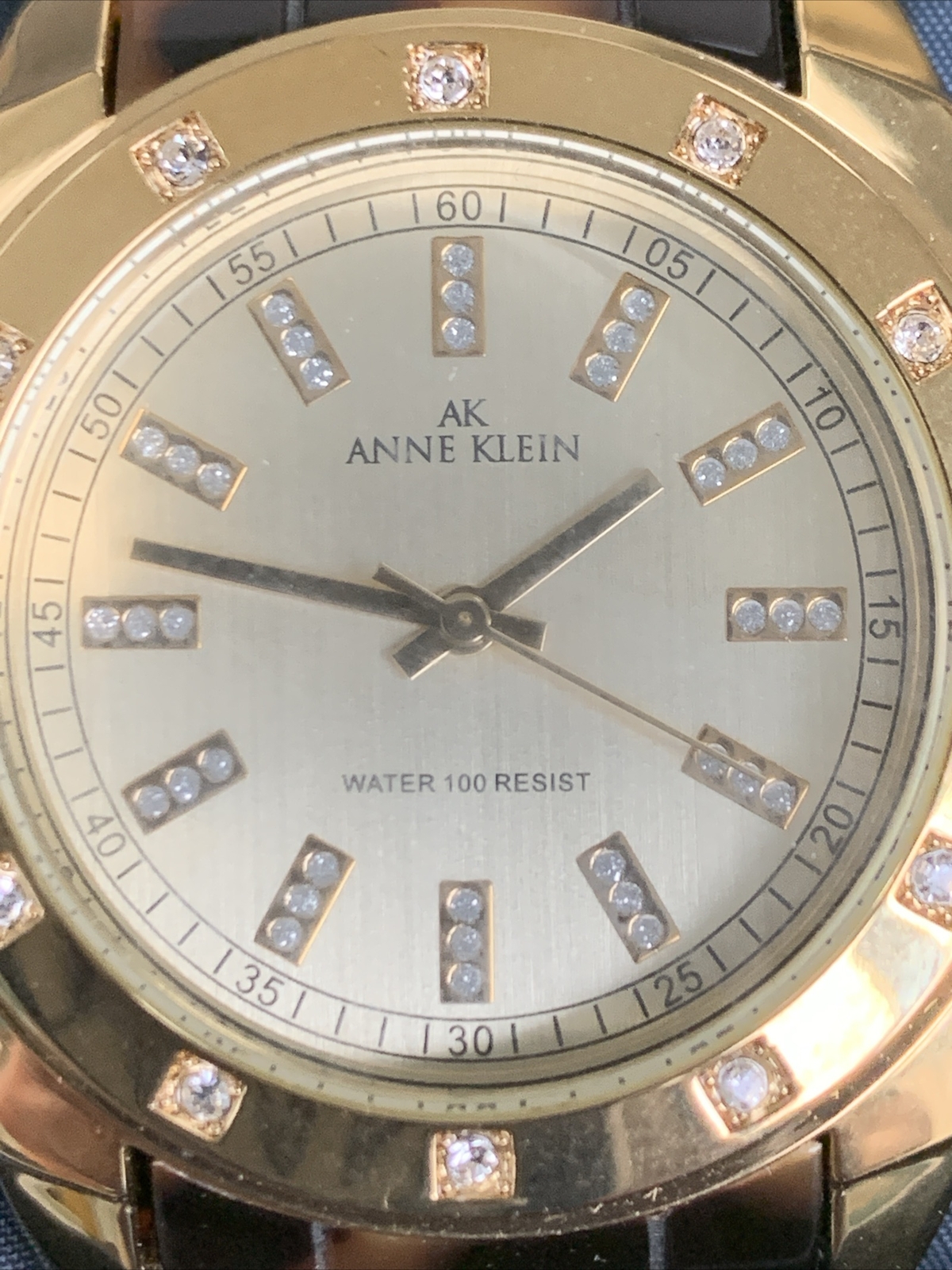 Anne Klein Y121E Women’s Watch Quartz 3ATM Leopar… - image 2