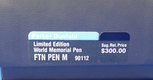 PARKER EDICIÓN LIMITADA MONUMENTO MUNDIAL NUEVO BOLÍGRAFO EN CAJA DE MADERA ~ CERTIFICADO DE AUTENTICIDAD NUEVO EN CAJA 18K-750 - Imagen 11 de 11