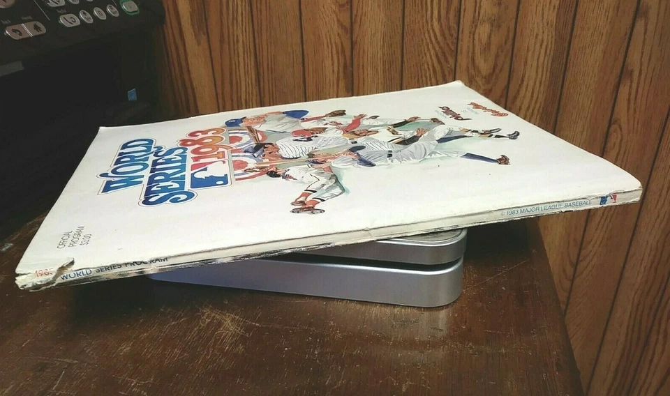 1983 World Series Program Baltimore Orioles vs Philadelphia Phillies Unscored - Image 3 of 3