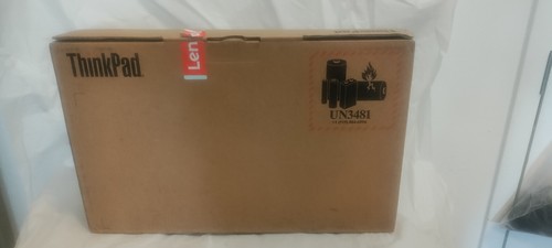 Empty Shipping Box For A Lenovo ThinkPad X1 Carbon 6th Laptop With Inserts - Afbeelding 2 van 11