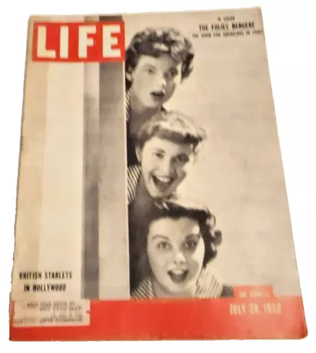 July 28, 1952 LIFE Magazine Historical 1950s Advertising ads FREE SHIP 7 27 29