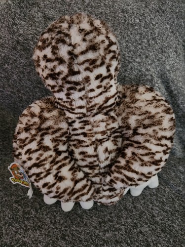 Orsacchiotto peluche morbido saggio imbottito gufo! Giocattolo decorazione vivaio marca 10"" con etichetta - Foto 4 di 5