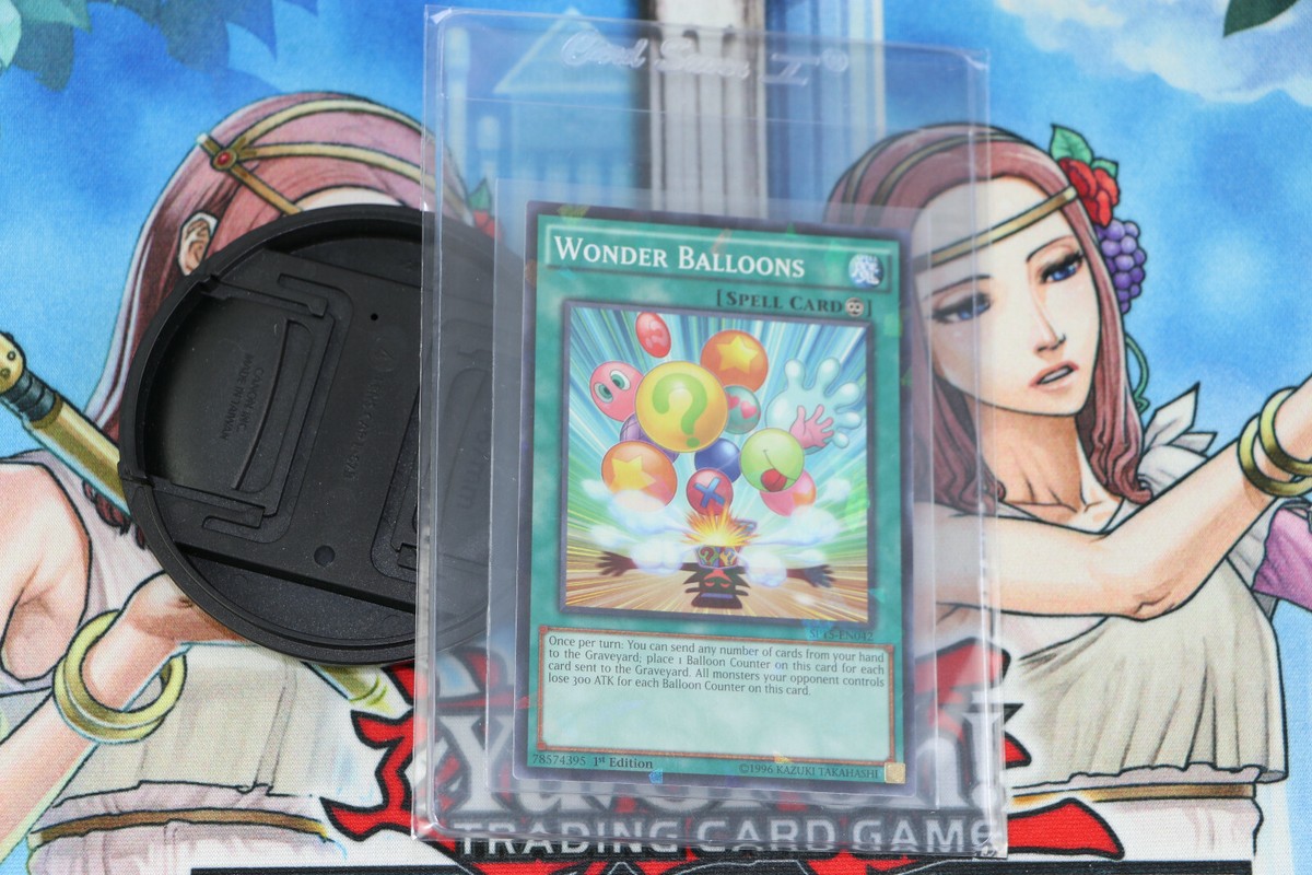 balloon card yugioh YU-GI-OH! - Wonder Balloons (NECH-EN055) - The New Challengers - 1st Edition You can send any number of cards from your hand to the GY Air Balloon (Secret) 213/202 -