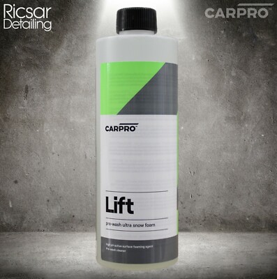 CarPro Lift 500ml - Leistungsstarker konzentrierter Snow Foam Vorwäsche *KOSTENLOS AM NÄCHSTEN TAG*