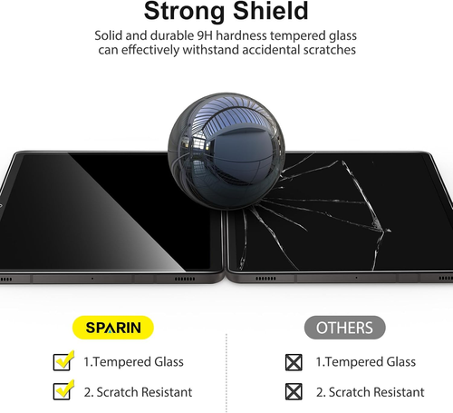 2 Pack Screen Protector for Samsung Galaxy Tab A9 plus 11 Inch 2023, Case Friend - 第 7/12 張圖片