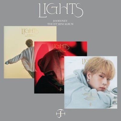 MONSTA X JOOHONEY [LIGHTS] 1st Mini Album JEWEL Ver RANDOM/ CD+Buch+Karte+Poster