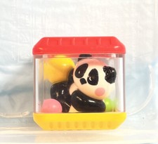 VINTAGE FISHER PRICE PEEK A BLOCKS SENSORY REPLACEMENT BLOCK PANDA BEAR  BALLS