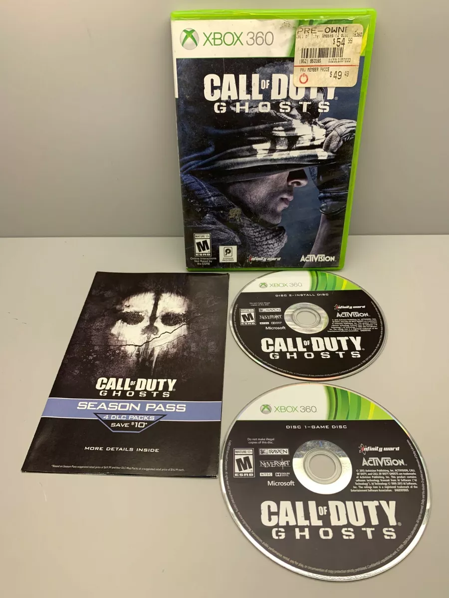 Call Of Duty Ghosts Xbox 360 Complete