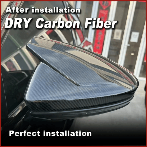 Dry Carbon Spiegelkappen Außenspiegel Gehäuse Passt für Audi RSQ8 RS Q8 2021-23 - Bild 5 von 12