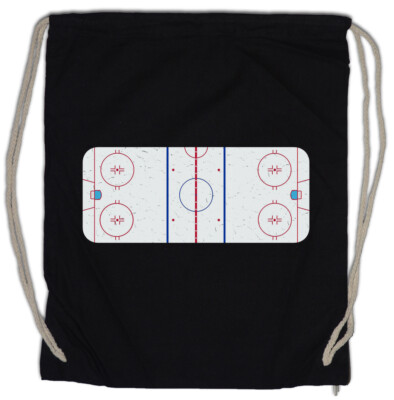 Icehockey Field Turnbeutel Player Passion Love Addiction Hockey Game Stick