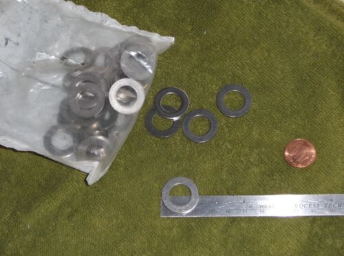 Menge 50 kleine Durchmesser 1/2" Innendurchmesser Unterlegscheiben 7/8" OD Edelstahl 0,060 dick 1/2 Zoll