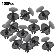 Superior Quality 100Pcs Black Nylon Radiator Splash Shield Clip for Camry