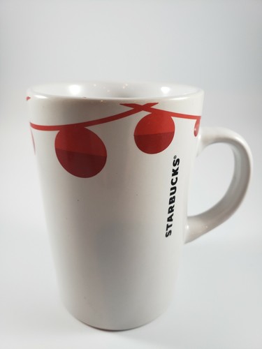 Starbucks - Taza de café de 10 oz bombillas de adorno rojo de vacaciones de Navidad 2012 - Imagen 4 de 8