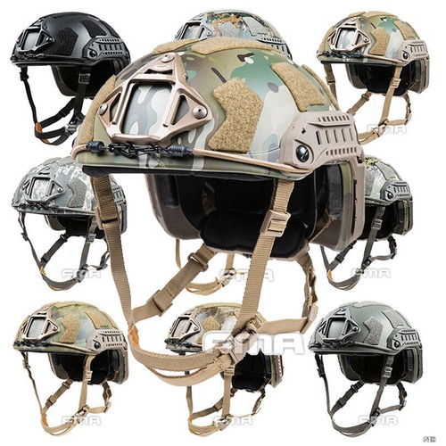 FMA Tactical Airsoft Paintball SF Super High Cut Helmet Protective M/L L/XL - Picture 2 of 42