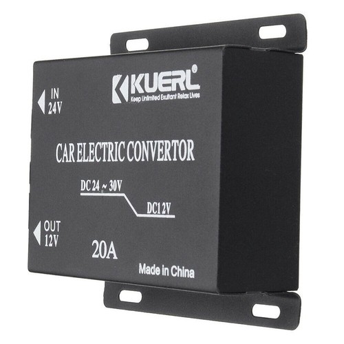 24V to 12V 20A Supply Voltage Converter Car Power Transformer Inverter Charger - Picture 12 of 12