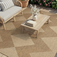 Outdoor Rug 8x10 Polypropylene Fade Resistant Brown Beige Patio Deck Carpet Rugs Outdoor Rug 8x10 Polypropylene Fade Resistant Brown Beige Patio Deck Carpet Rugs