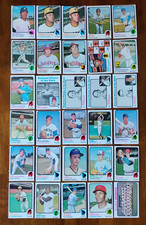 1973 Topps Baseball-30 Card Lot (Commons)