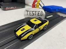 Slot Car Life Like 1985 Chevy Corvette TESTED in Excellent Working Condition