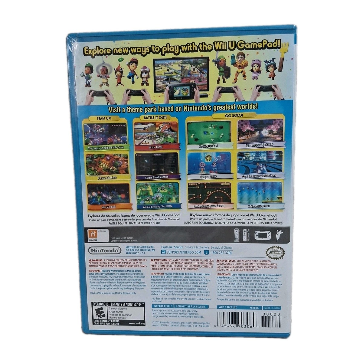 Nintendo Land (Wii U, 2012) for sale online | eBay