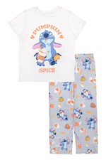 Set Di Pigiama Da Donna Disney Stitch Pumpkin Spice, Crema