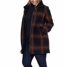 Pendleton Women's Wool Blend Walker Coat Jacket - S