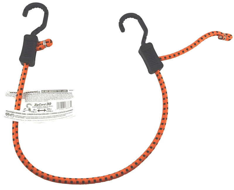 Keeper Corporation Zip Cord 6 Inch Pack of 10