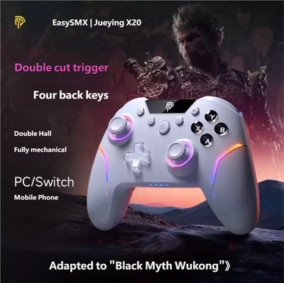 EasySMX X20 Elite 2-in-1 Wireless PC Controller with Switchable Hall Trigger